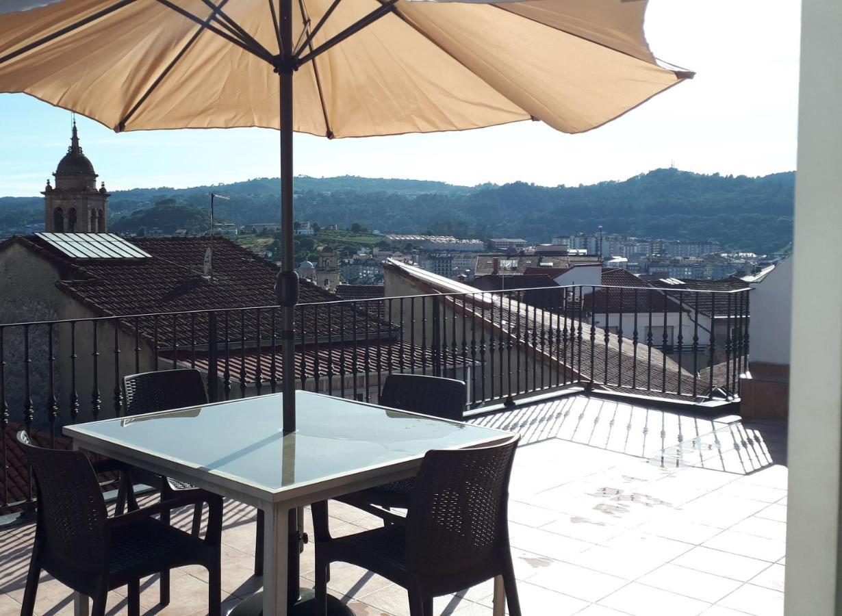 Apartamento Con Terraza En El Casco Historico Оренсе Экстерьер фото