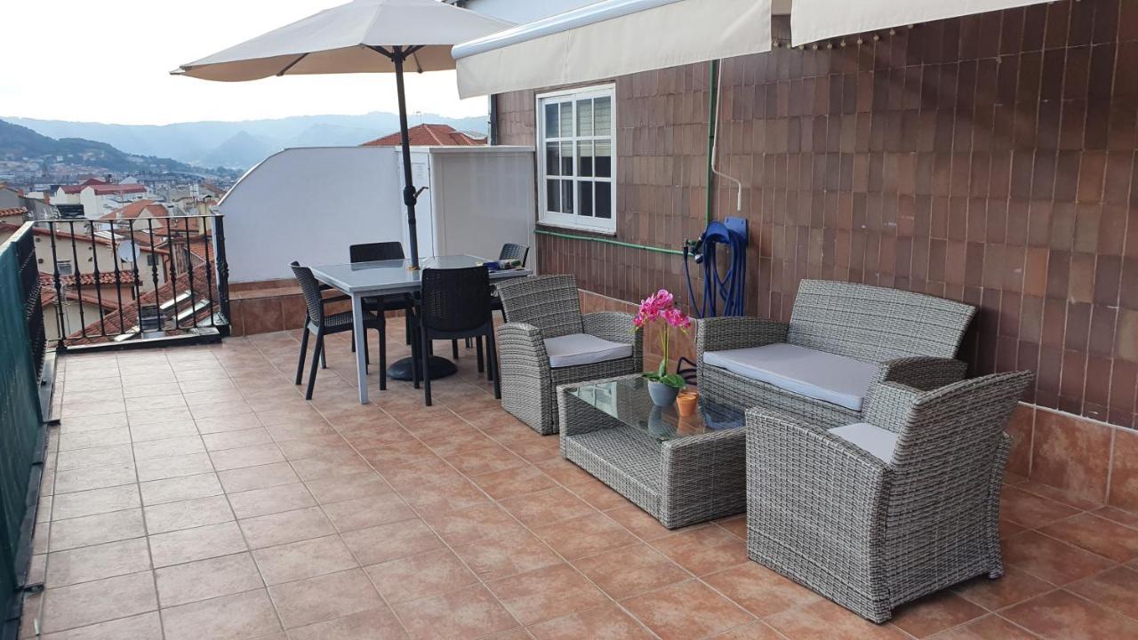 Apartamento Con Terraza En El Casco Historico Оренсе Экстерьер фото